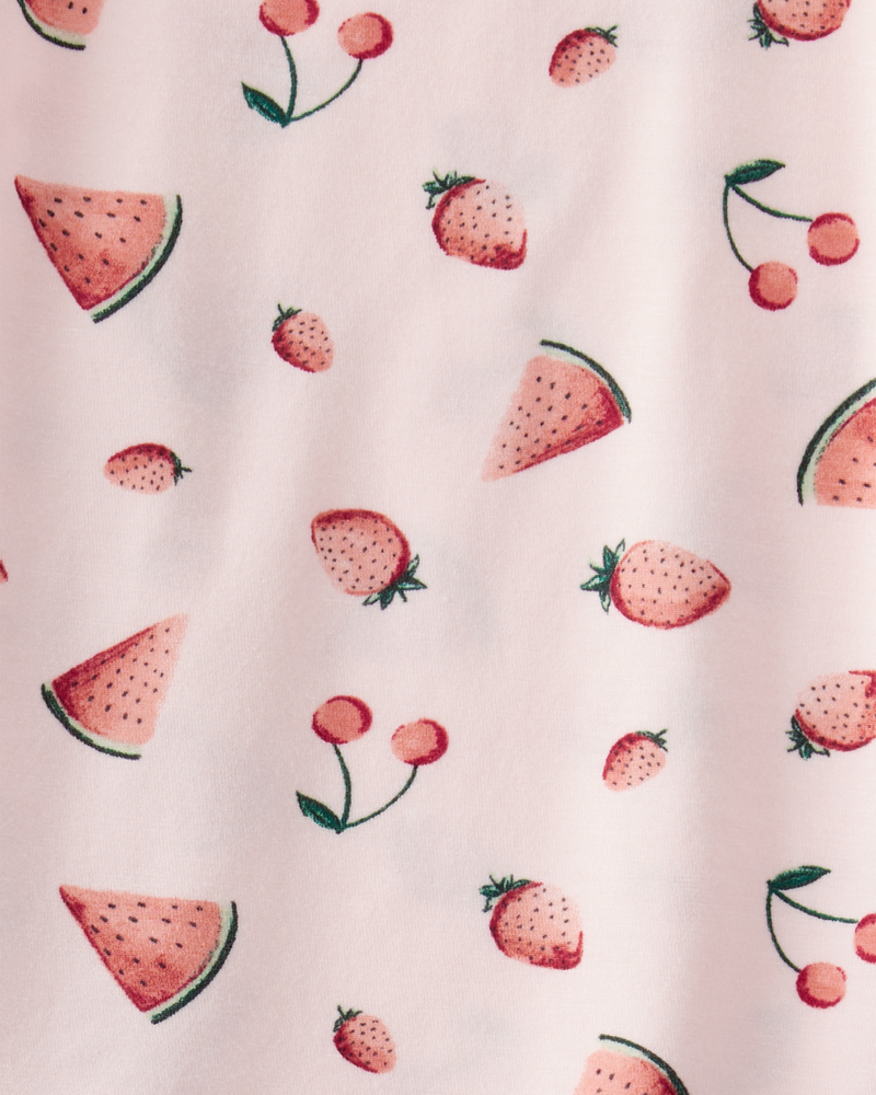 Toddler Girl 2-Piece Watermelon PurelySoft Pajamas - Image 2